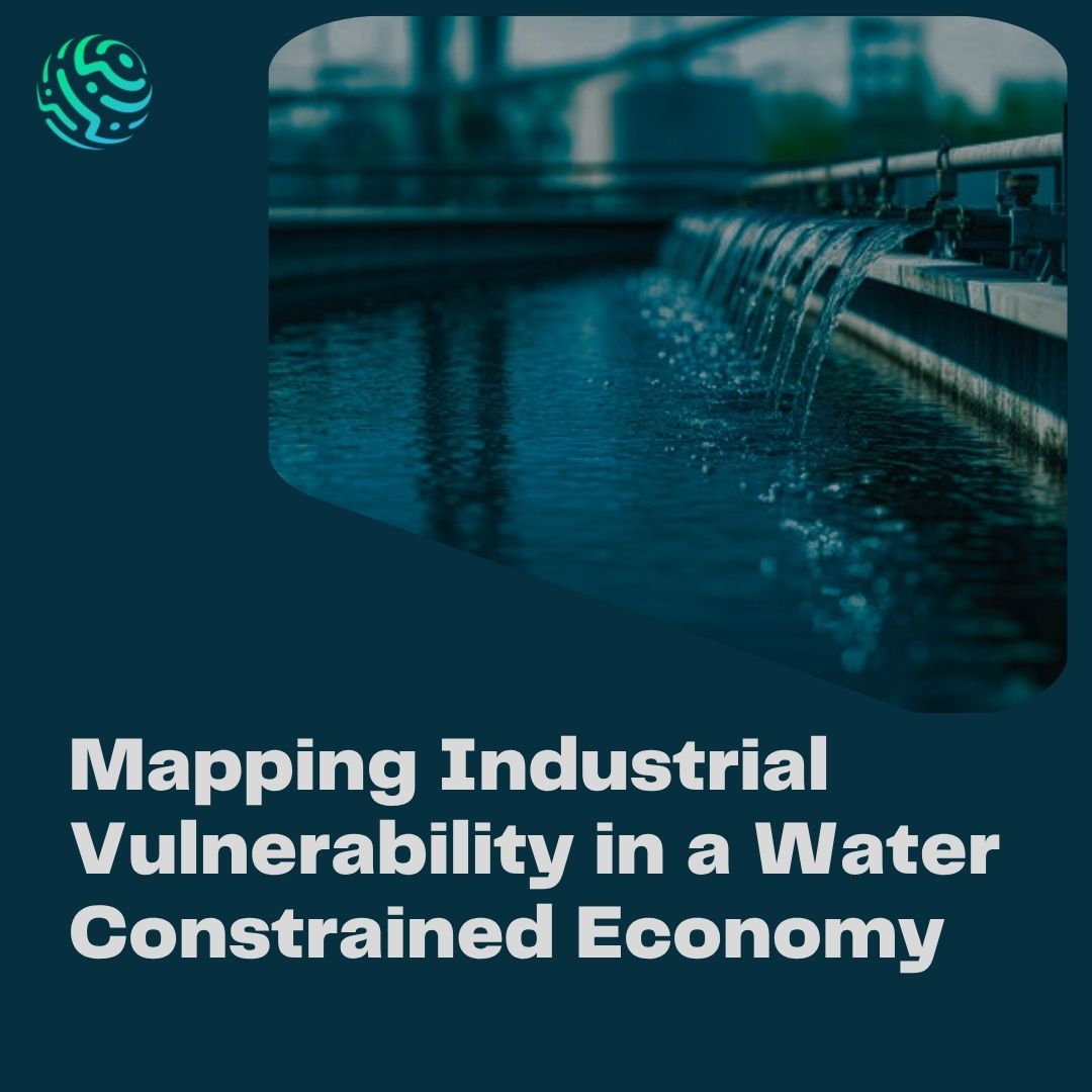 Mapping Industrial Vulnerability in a Water Constrained Economy